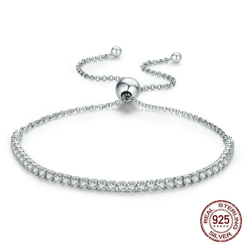 Star Shining Silver Women's Bracelet