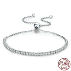 Star Shining Silver Women's Bracelet