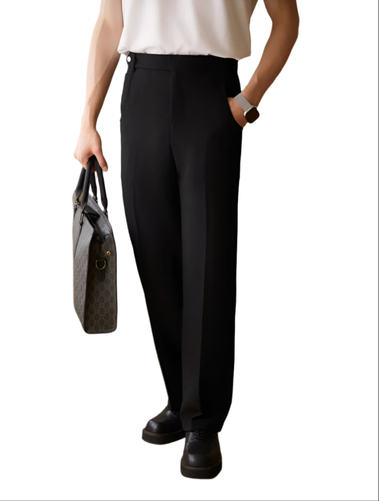 Fashion Straight Casual Long Pants Men's Thin