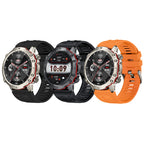 Man Multifunction Sports Bluetooth 1.43 in Amoled Display Smart Watch - Acquisti Online