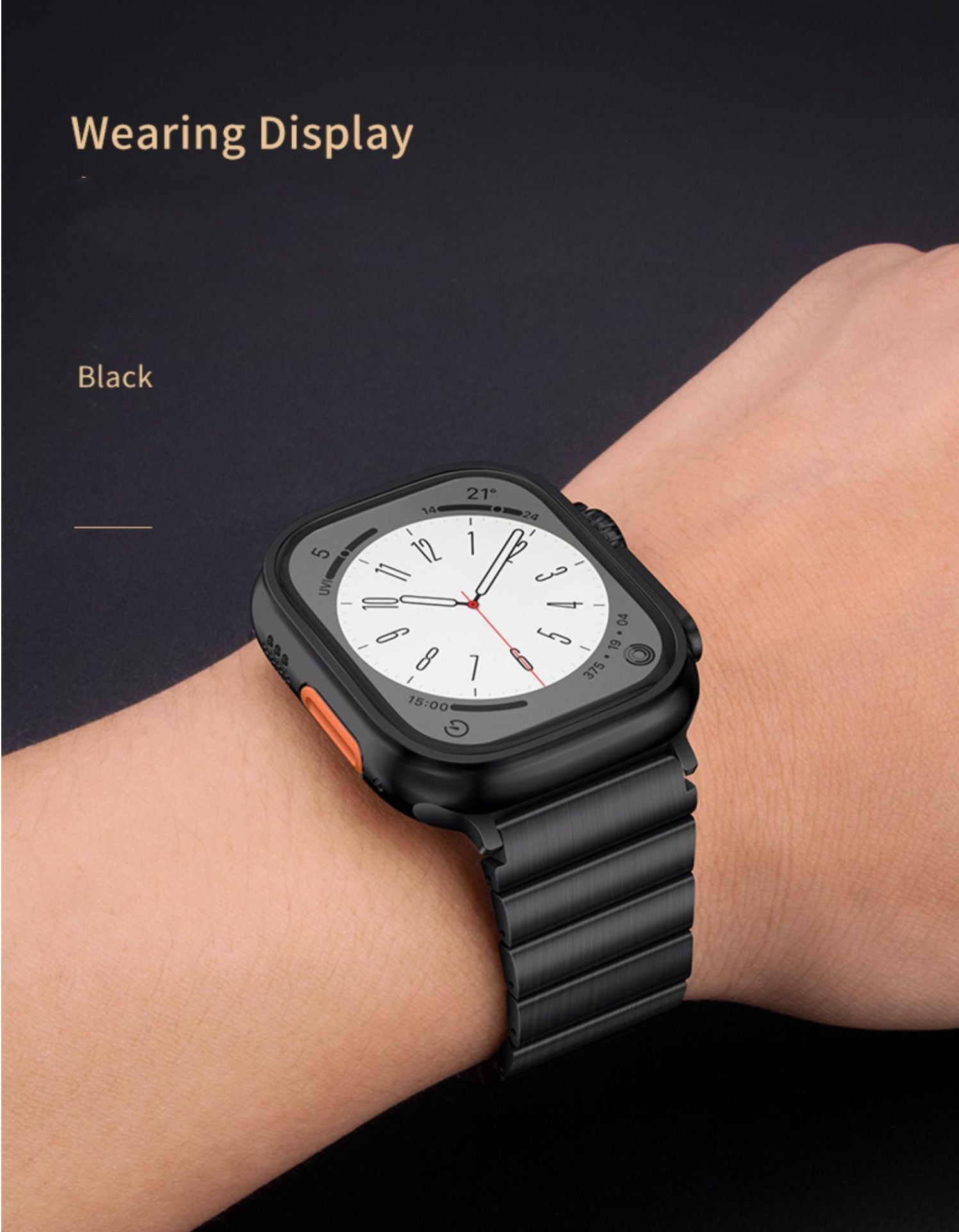 Men's Smart Watch Apple S8 Titanium Watch Strap
