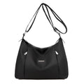 Modieuze schoudertas voor dames, grote capaciteit, Oxford stoffen handtas, ritsvak, crossbodytas voor dames