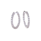 Merman Luxury Fashion Diamond Earrings Stud Set With Mosan Diamond Silver Ornaments