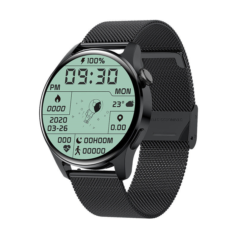 Smart Watch Blood Pressure Blood Oxygen Monitoring Bluetooth Call Astronaut Smart watch with Call and SMS Function Wristband Play Music Take Photo Step Counting 1.09 Inch Round Screen BT Calling Heart Rate Pressure Monitor Fitness Tracker - Acquisti Online