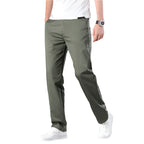 Straight Men's High Waist Plus Size Loose Thin Trousers Breathable