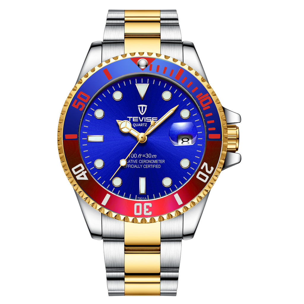Men's Quartz Watch Sports Luminous