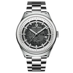 Orologio meccanico da uomo con cinturino in acciaio