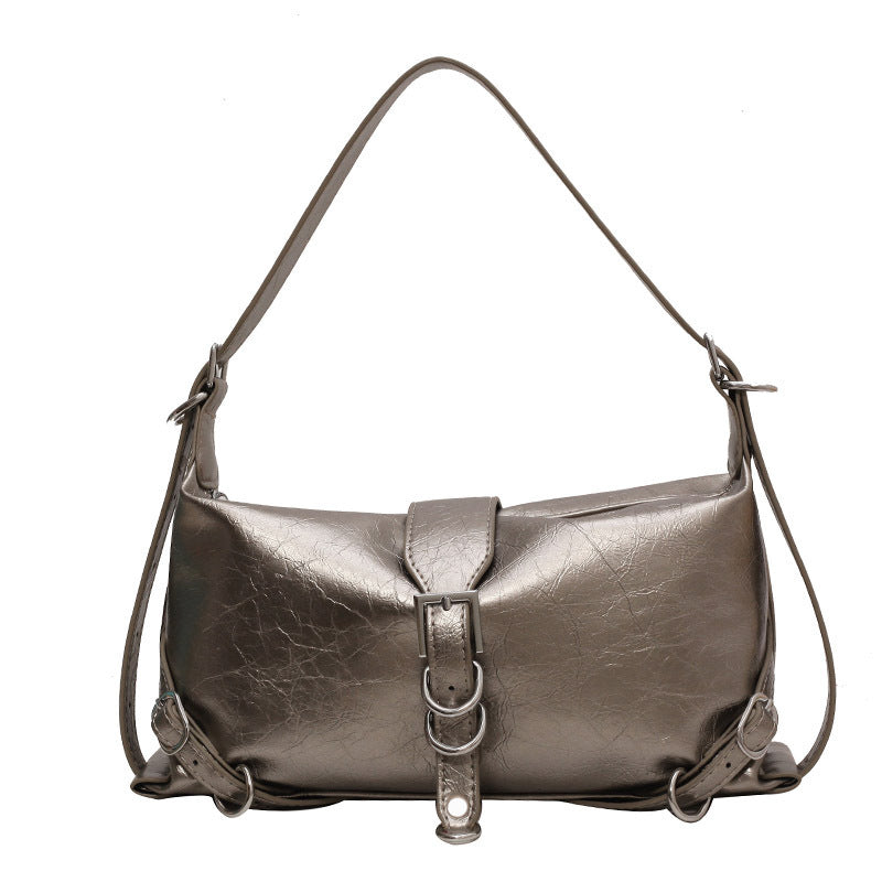 women's Niche Ancient Underarm Advanced Western Style Large Capacity Bag
