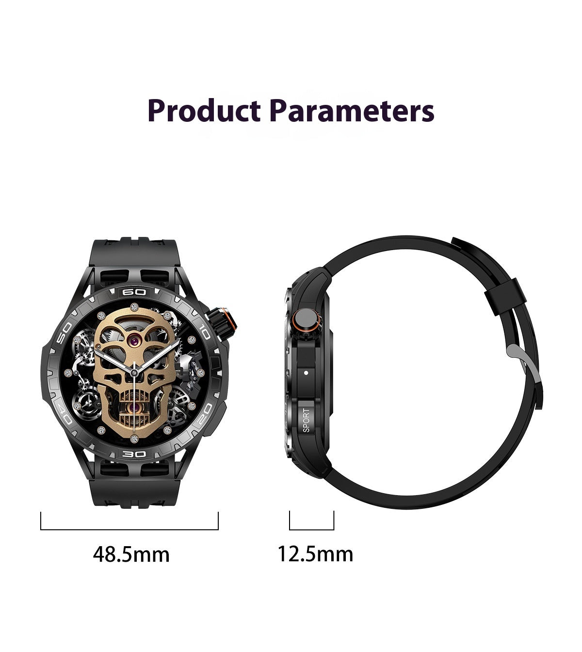 LA102 1.43 Inch AMOLED Display Sports Bluetooth Smart Watch - Acquisti Online