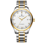 Orologio meccanico automatico impermeabile da uomo, casual e alla moda
