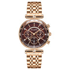 LONGBO Lady Quartz Movement Watches Luxury Design Women Watches with Original Leather Strap Women' Watch