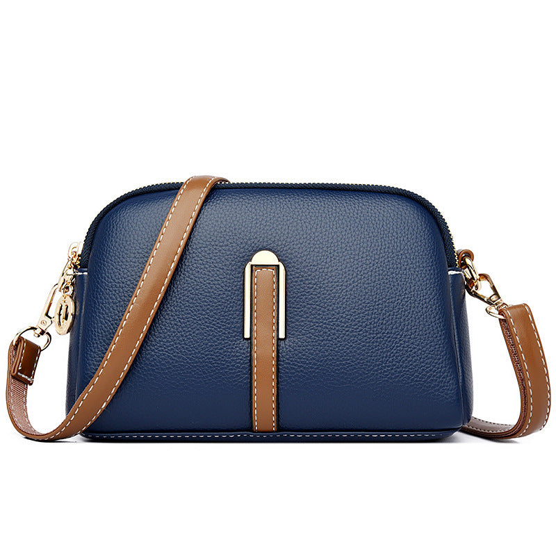 Dames modieuze schoudertas portemonnee portemonnee kleine tas grote capaciteit originele leren dames schoudertas
