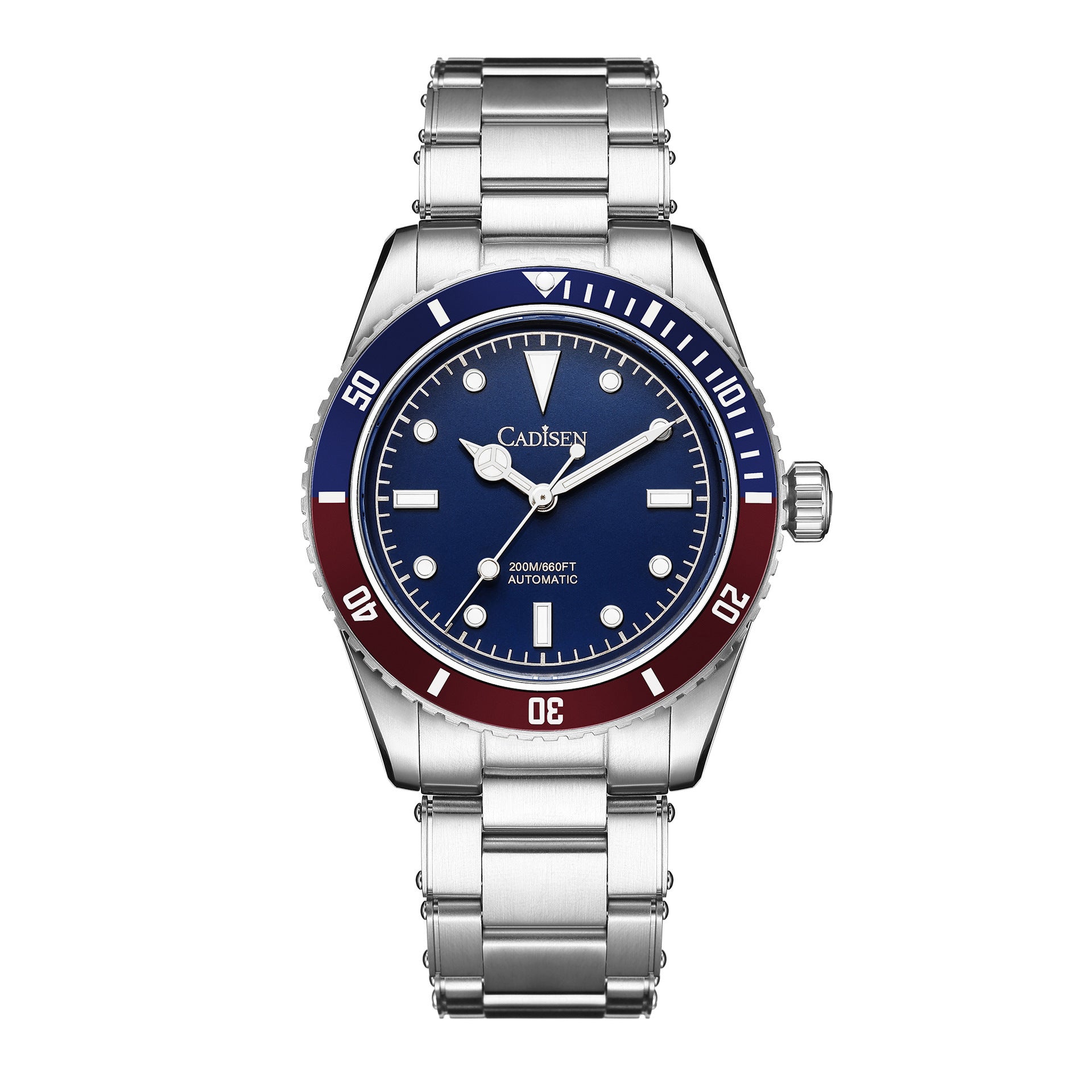 CADISEN Mens Automatic Watch Mechanical NH35 Movement Waterproof Sapphire Glass Casual Business Watches