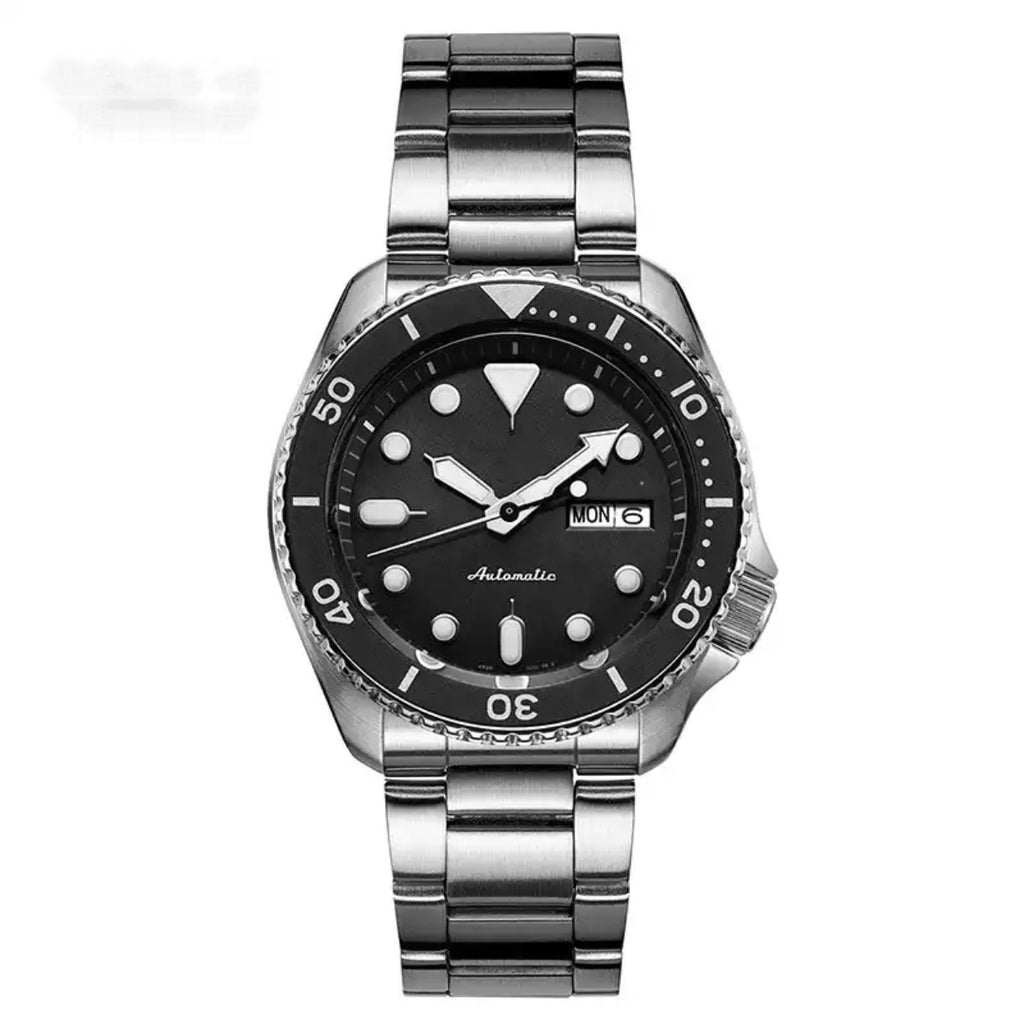 Men's Fashionable Round Ordinary Casual Spiral Watch Crown Single Folding Buckle Business Casual Quartz Men’s Pointer Watch