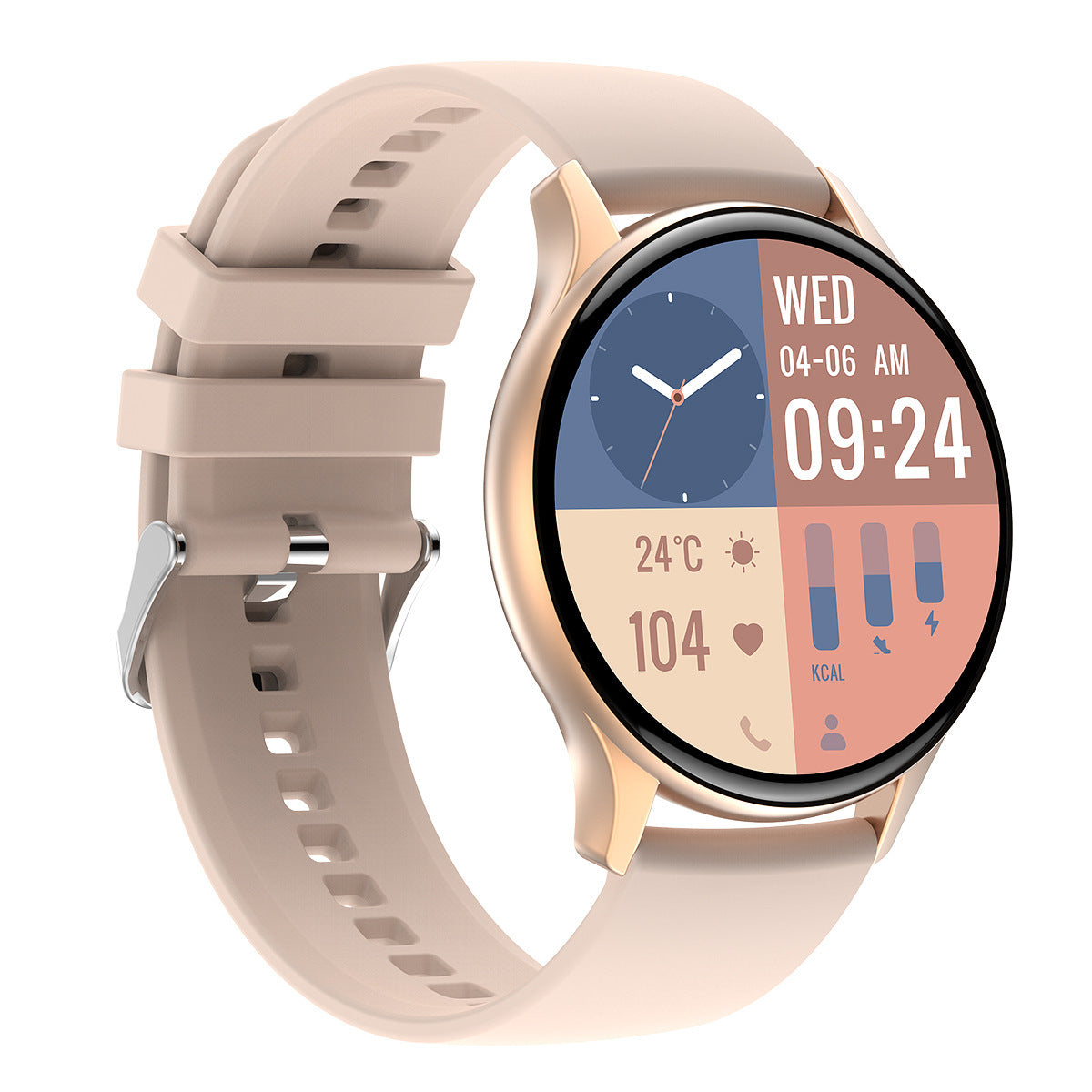 HK89 Smart Watch AMOLED-scherm NFC Bluetooth-oproepgezondheidsmonitoring Slimme herinnering Sport Smartwatch voor Android iOS