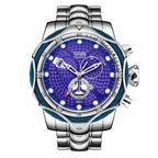 Temeite Brand Luxury Design Men's Quartz Watch Steel Band Quartz Wristwatch