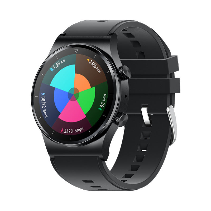 Orologio intelligente Bluetooth con chiamata, rilevamento della frequenza cardiaca in tempo reale, modalità sportive multiple, impermeabile, promemoria intelligente, orologio intelligente
