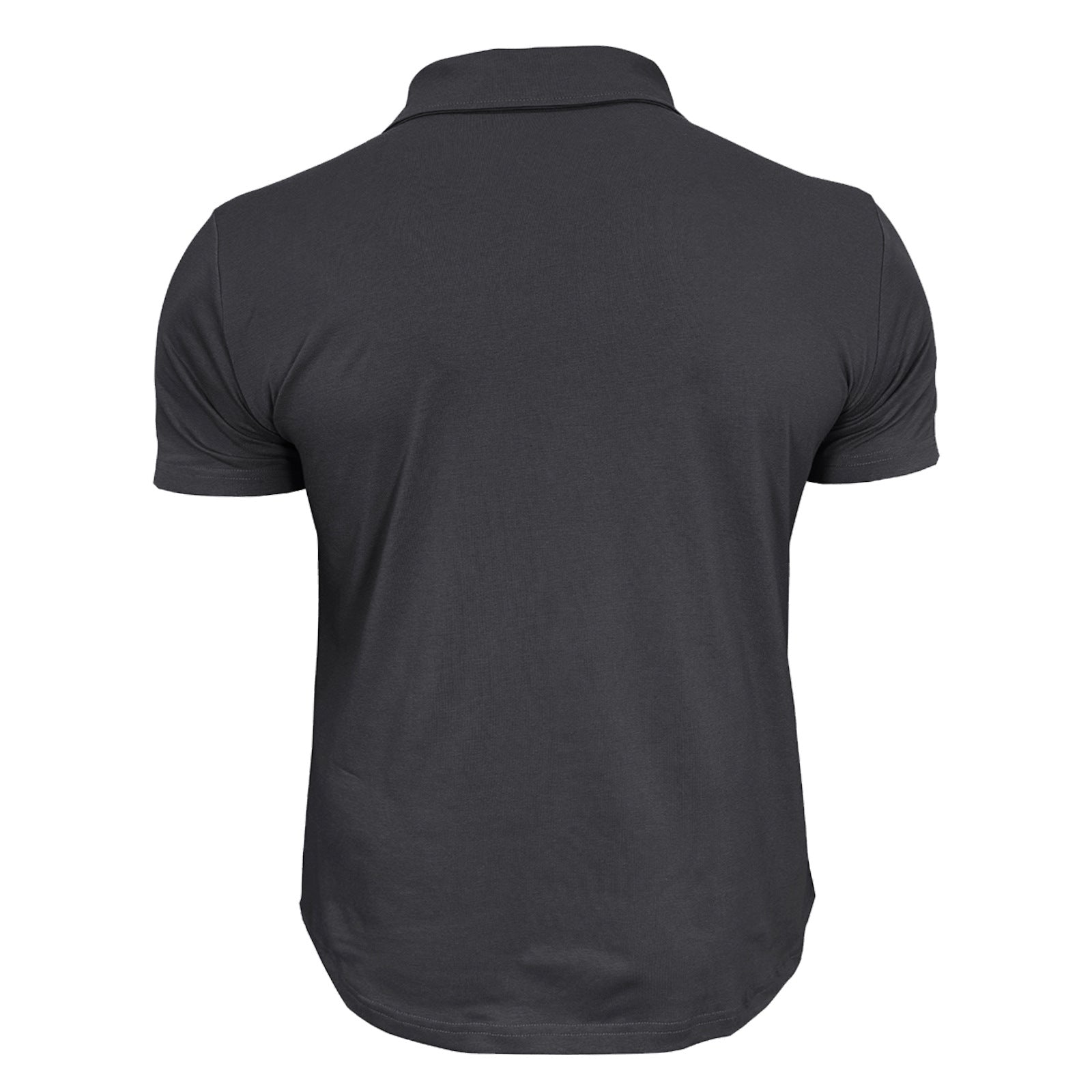 Men's Outdoor Sports Twill T-Shirt Short Sleeve Tactical Rollover Polo Loose Pocket Anti-Wrinkle Lapel Button Fashion Shirt
