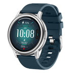 Smart Watch HD con schermo rotondo e monitoraggio della frequenza cardiaca 24 ore su 24