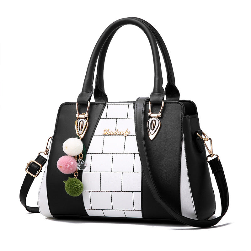 Women Shoulder Bags Fashionable Handbag Pu Leather Crossbody Large Capacity Waterproof Women's Shoulder Handbag