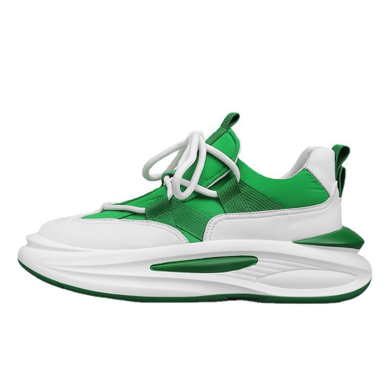 Men's Fashion High Strength Mesh Fabric Casua Sneakers Shoes Men's Outdoor Dad Shoes Niche Style Casual Shoes