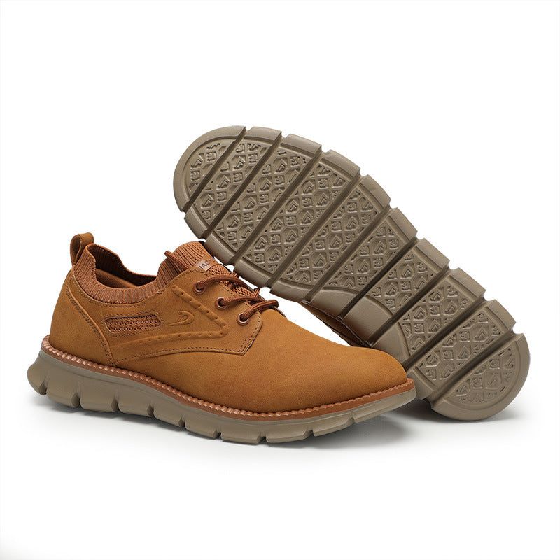 Men's Fashionable Personalized Men's Shoes Flyknit Sports Shoes Business Casual Formal High Quality Men's Shoes