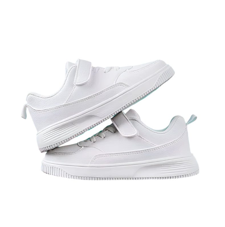 Men's Fashionable Casual Sports Sneakers Non-slip Original Leather Waterproof Sneakers Trendy Light PVC Insole Shoes