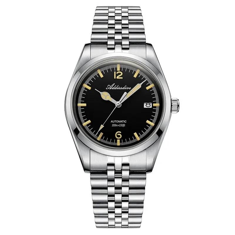 ADDIESDIVE Men's Automatic Mechanical Watch NH35 Diving Automatic Movements Fashion Watches Super Luminous Men's Mechanical Wristwatch