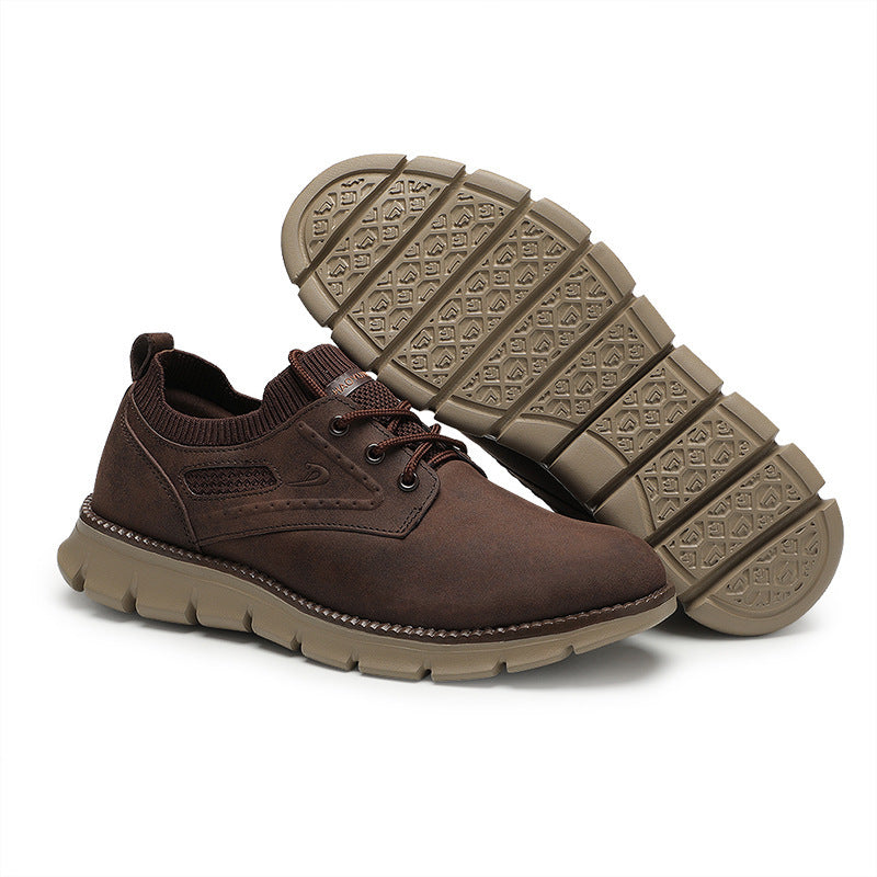 Men's Fashionable Personalized Men's Shoes Flyknit Sports Shoes Business Casual Formal High Quality Men's Shoes