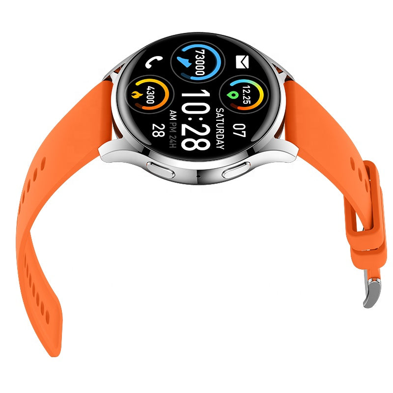 S37 Men's BT Bluetooth Calling Smart Watch Full Touch Screen Fitness Tracking Blood Pressure Blood Oxygen Monitoring Smart Reminder Smart Watch