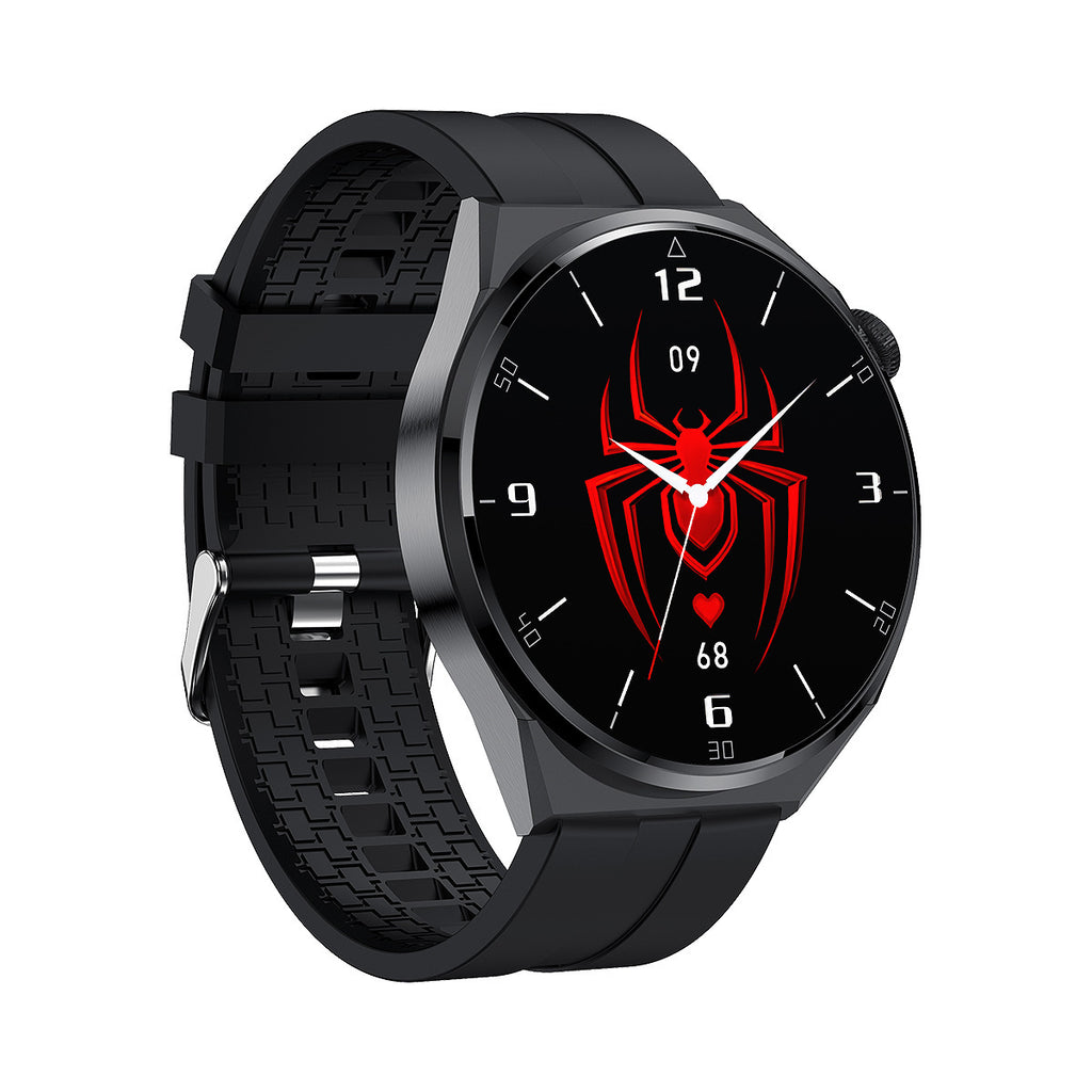 PG3 Max Men Smart Watch Waterproof BT Bluetooth Call Function Heart Rate Blood Oxygen Monitor HD Large Screen Smart Watch
