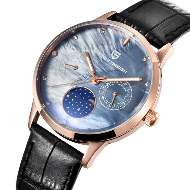 Pagani Design Luxury Brand Women Watches Fashion Gold Ladies Quartz Watch Leatger Band Female Bracelet Wristwatches