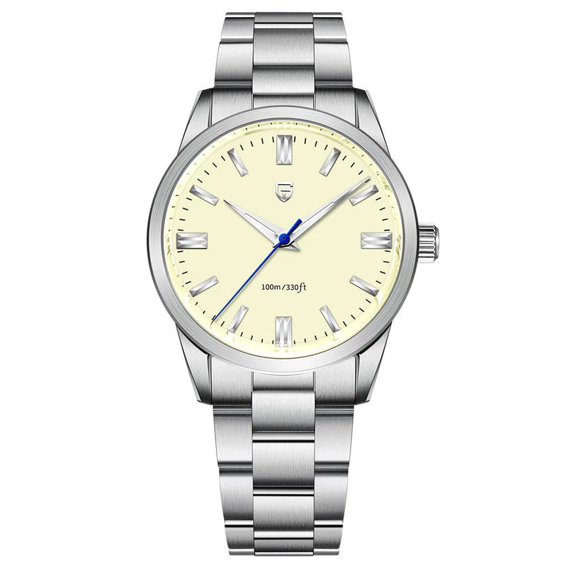 PAGANI DESIGN 2025 New Luxury Men's Quartz Wristwatch PD1731 TMI VH31 Sapphire Stainless Steel Waterproof Men Watch