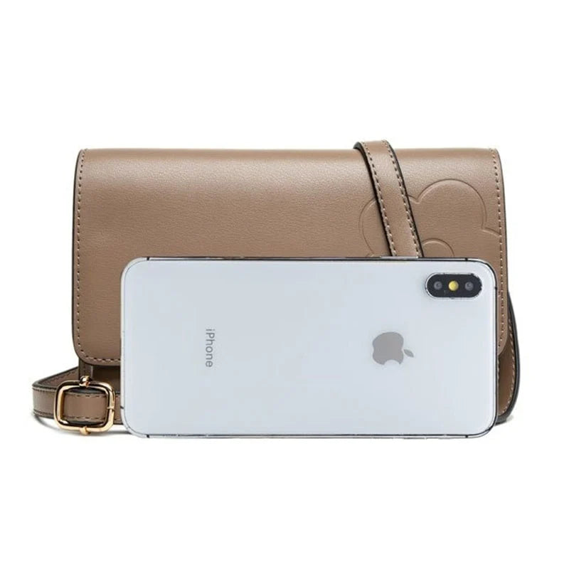 Women's Fashionable Shoulder Bag Large Capacity Crossbody Bag Original Leather Multi Card Holder Women Shoulder Bag
