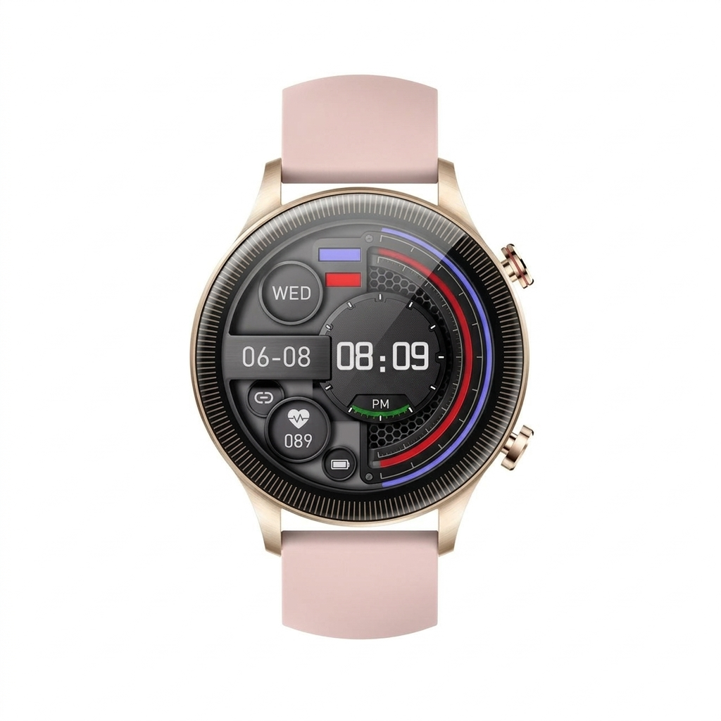 Fashionable Blood Pressure Heart Rate Monitor Smart Watch