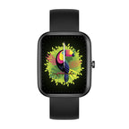 Smartwatch sportivo multifunzionale unisex P8 con chiamata BT, cardiofrequenzimetro, contapassi, impermeabile, touchscreen completo
