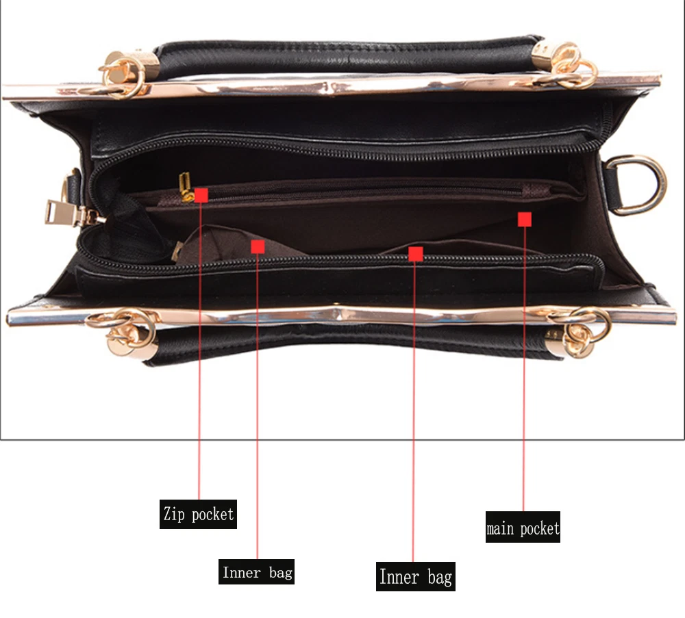 Women's Handbag Fashionable Large Capacity Orginal Leather Hand Bag Women Single Shoulder Crossbody Hand Bag - Acquisti Online