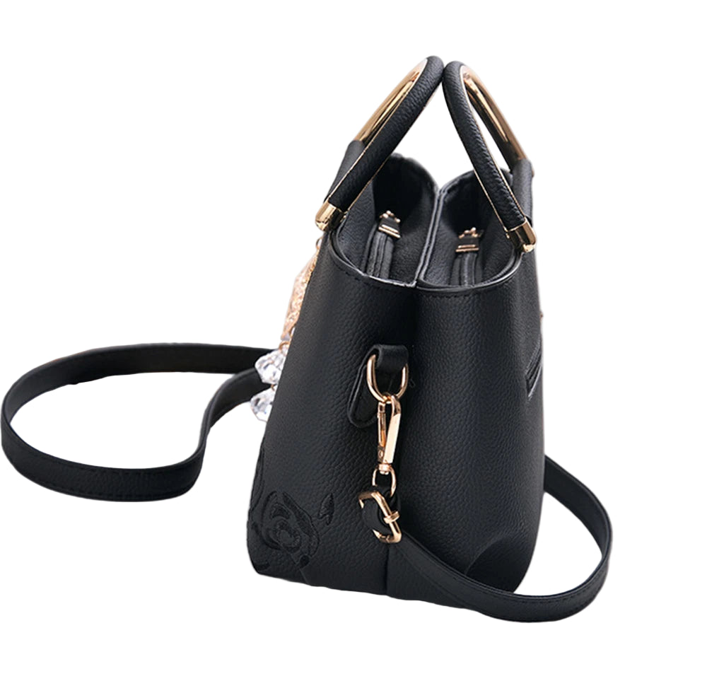 Women's fashion Shoulder Bag Original Leather Handbag Large capacity Multi Pocket Women Crossbody Handbag