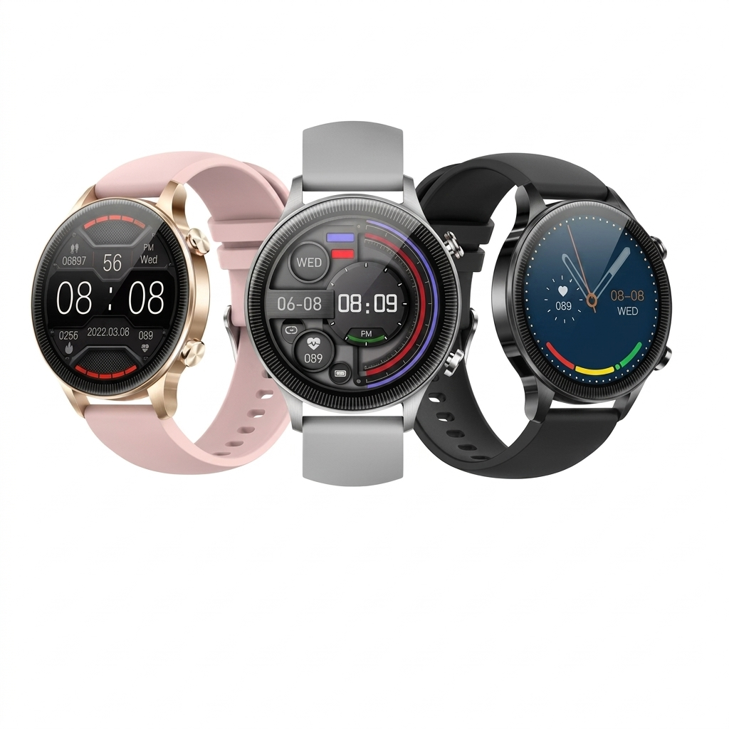 Fashionable Blood Pressure Heart Rate Monitor Smart Watch