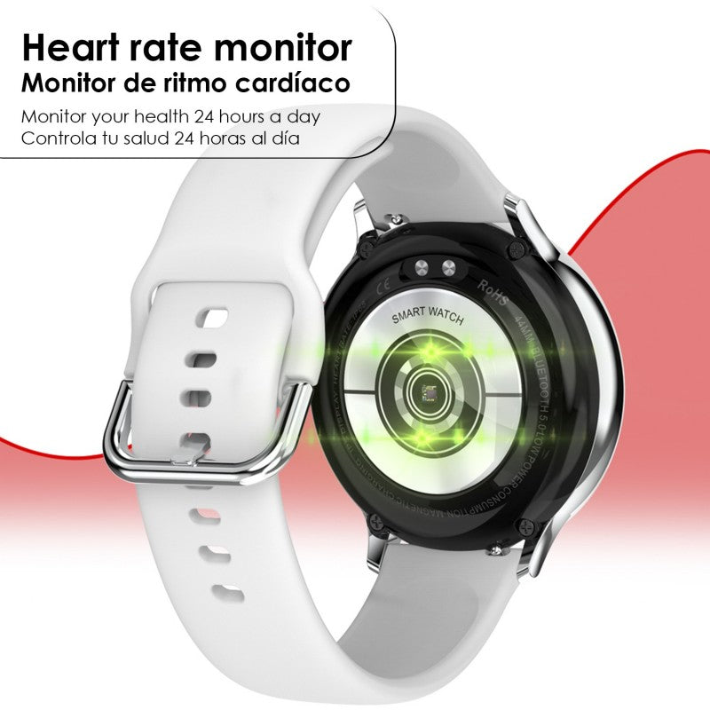 Smartwatch S20 circular screen with heart monitor ECG blood Bluetooth Call sms Notification remind Smart Watch