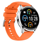 S37 Men's BT Bluetooth Calling Smart Watch Full Touch Screen Fitness Tracking Blood Pressure Blood Oxygen Monitoring Smart Reminder Smart Watch