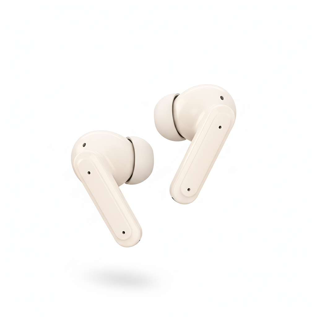 Wireless Headphone Bluetooth Touch Screen Display Multi Function Mode ENC Function BT 5.3 Noise Cancelling Earphone