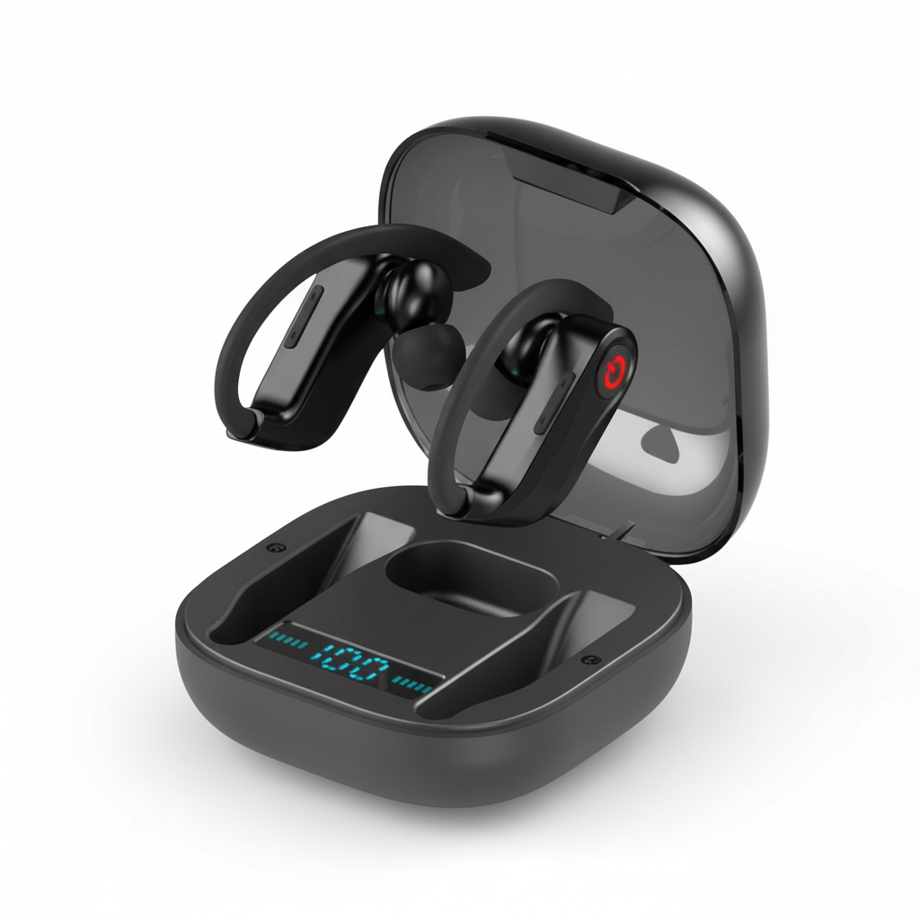 Q62 Wireless Bluetooth Headphone Ear Hook High Sound Quality Earphone TWS Waterproof Wireless Bluetooth Earbuds