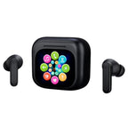 Wireless Headphone Bluetooth Touch Screen Display Multi Function Mode ENC Function BT 5.3 Noise Cancelling Earphone