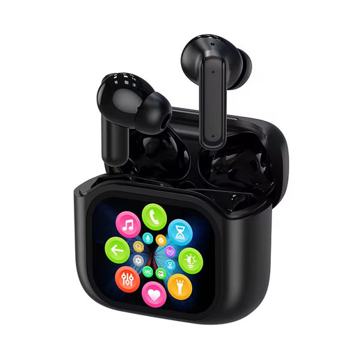 Wireless Headphones pods With Multiple functions ENC Touch screen Display - Acquisti Online