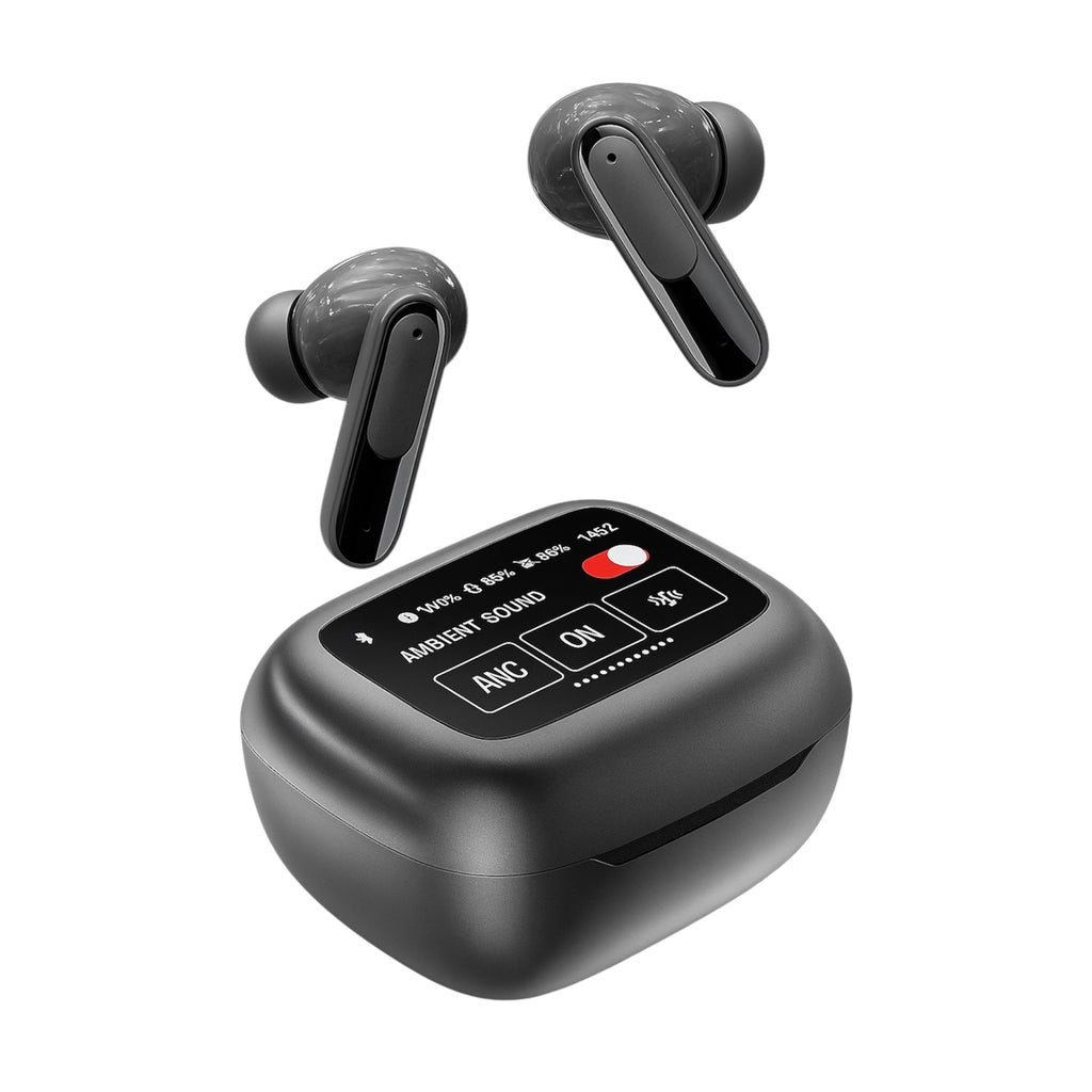 Live Beam 3 Wireless Headphones Earbuds with Multiple functions Mode ENC Touch Screen Display Wireless Bluerooth Earbuds
