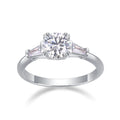 Women Luxury Ring Moissanite Diamond 925 Sterling Silver Ring Gold Silver High-End Jewelry Women Enagagement Ring