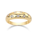 Women Luxury Rings Gold Color Plated S925 Sterling Silver Adjust Moissanite Diamonds High End Women Engagement Ring