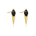 Women Luxury Earrings S925 Sterling Silver Stud Earrings Vintage Rivet Earrings Geometric Niche Fashion Women Earrings