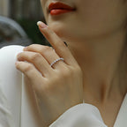 Women's Luxury Ring Moissanite Diamonds Rings 925 Sterling Silver Rings Fine Jewelry Women's Engagement Rings